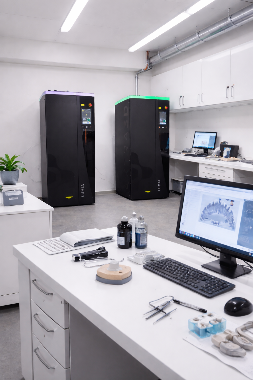 Axtra3D Lumia X1 im Dental-Labor