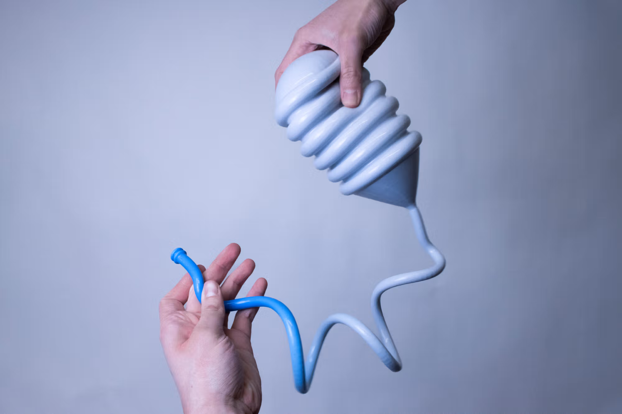 Aufblasbarer Silikonkörper · Inflatable bladder